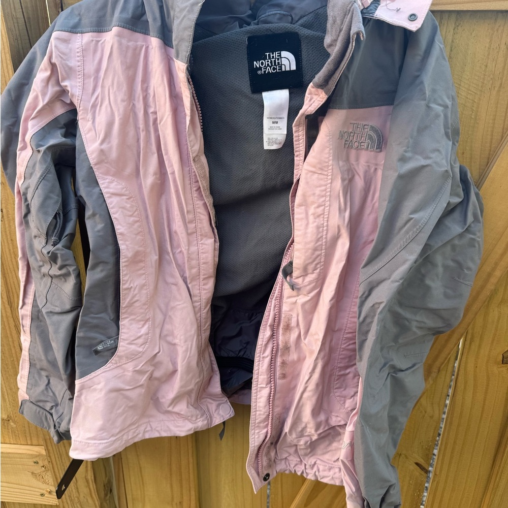 The North Face Pink and Gray Jacket